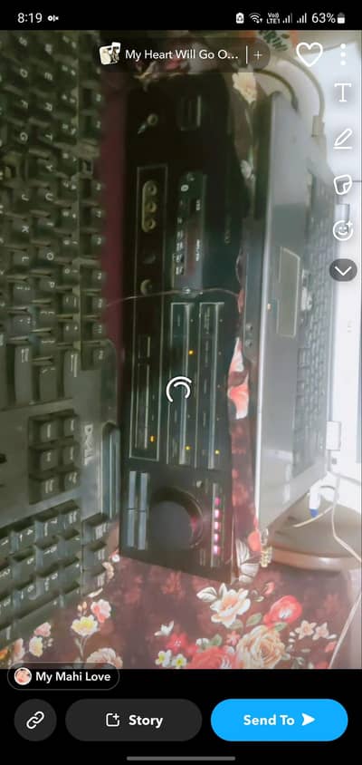 Pioneer Amplifier 6 channel  good condition with 110 watt supply