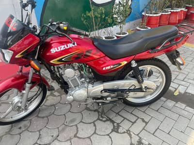 SUZUKI GD110$ 2023 MODEL USED 17400 KM 10/10 CALL 031666900271