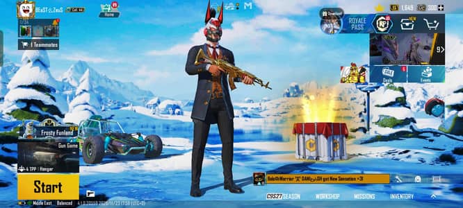 Premium Gaming ID | Legendary Fits + Badges  300| UC  300