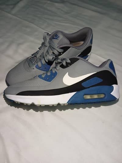 Nike Air Max 90 | Shoes | Grey | Blue | Vietnam | UK 9 | EU 43 | CM 28