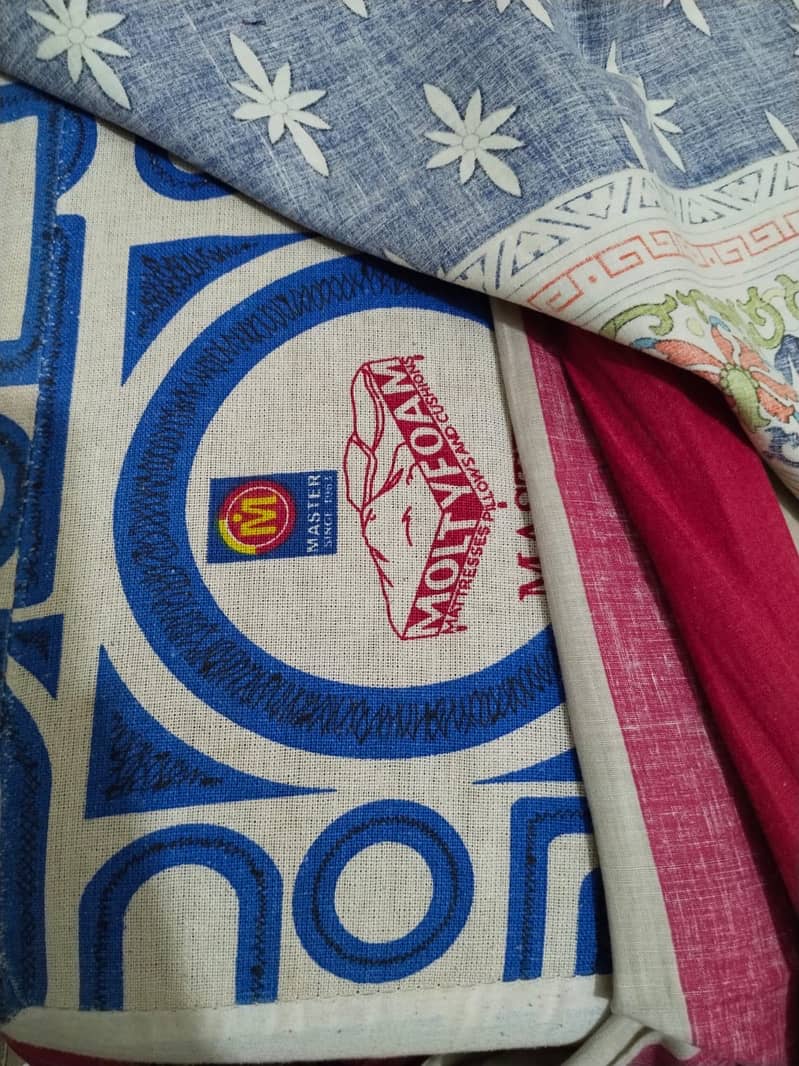 Bed with side table 1