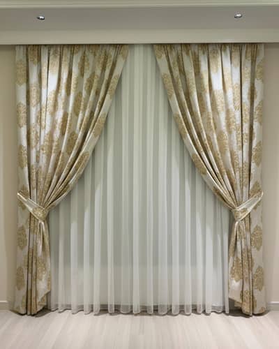 Curtains Set by Saffi Interior