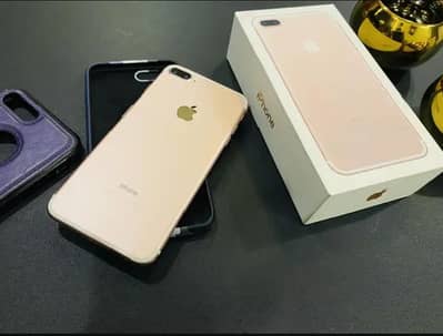 iPhone 7 plus 128gb with complete box whatsapp number 03248235803