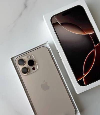 Iphone 16 pro max 512 gb e sims 2 month time non pta factory unlock