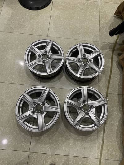 13 inch alloy rims Japanese original