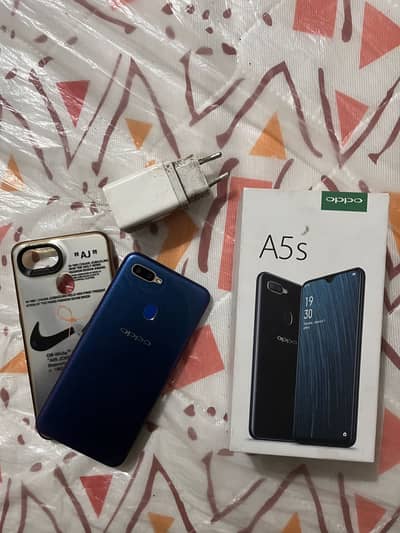 OppOA5S with box and charger official PT approved