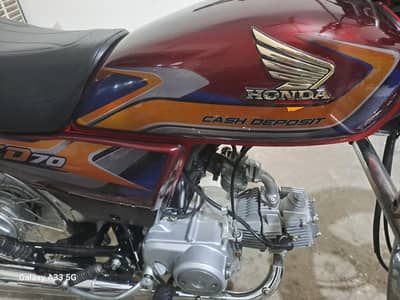 Honda CD70 2025