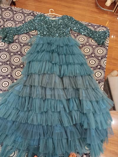 Barbie Blue Frill Frock