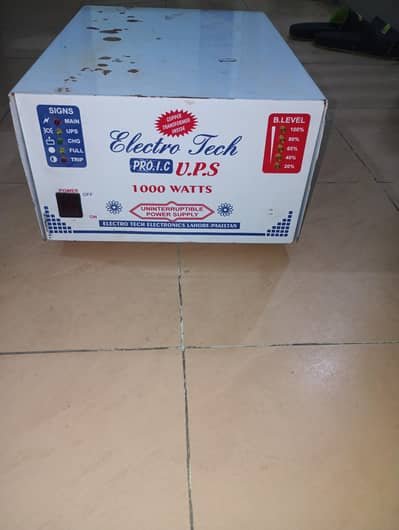 ups 1000 wt Singl Btry