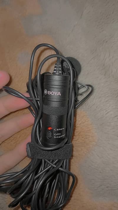boya wired microphone