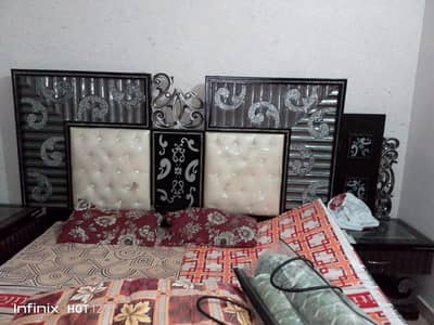 Double bed dressing almari full set