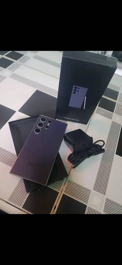 SAMSUNG GALAXY S24 ULTRA 12 512 WITH BOX DUAL SIM PLUS ESIM NON ACTIVE