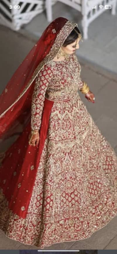 Bridal Dress | Heavy Embroidered Wedding Dress