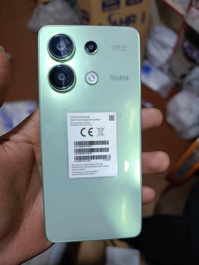 Redmi note 13 with box chrgr 8+8 256 urgent sale