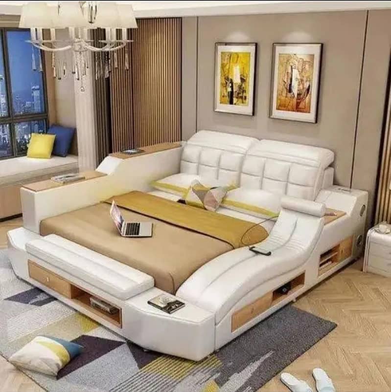smartbed#doublebed#bedset#multimediabed 1