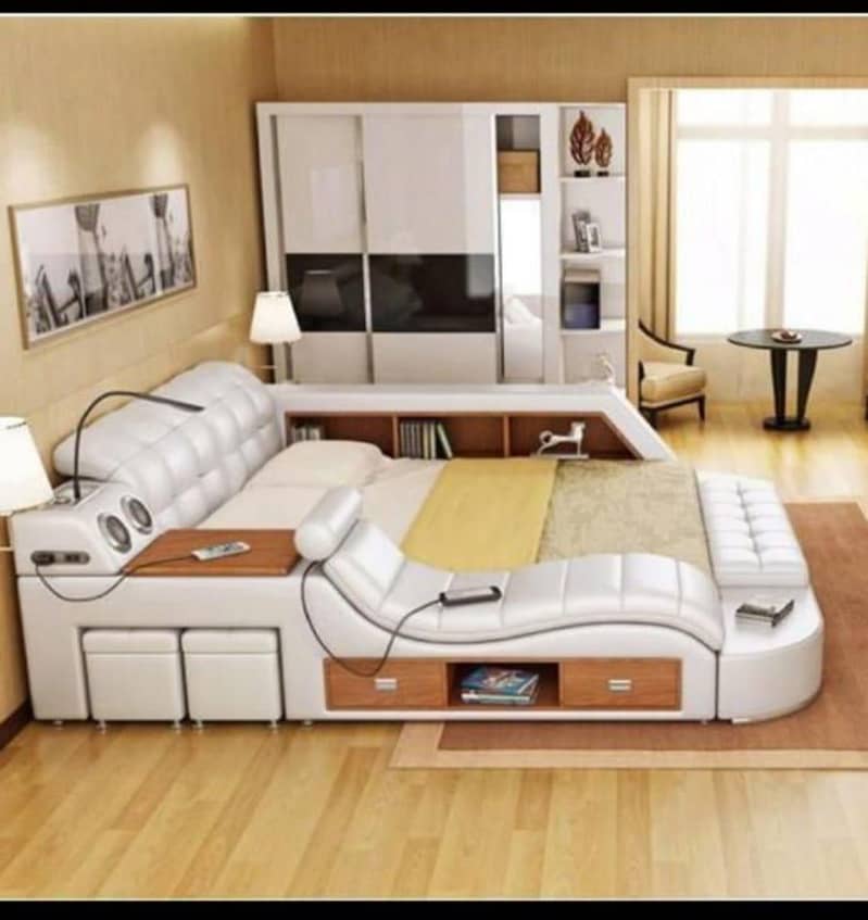 smartbed#doublebed#bedset#multimediabed 14