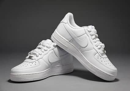 White Nike Air Force Sneakers Best Show White Sneakers