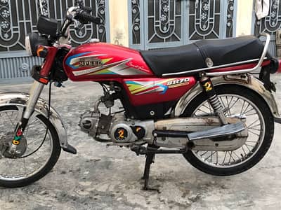 Honda CD70 Hi-Speed 2019 Model Red – Original Condition – For Sale