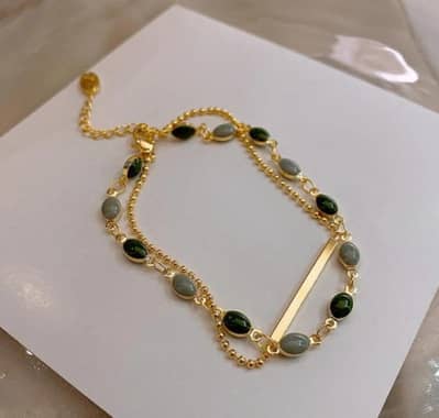 1 Pc Gold Plated Beats Charm Bracelet