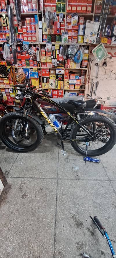 Cobalt mountain bike fat tyre bike imported gear cylce