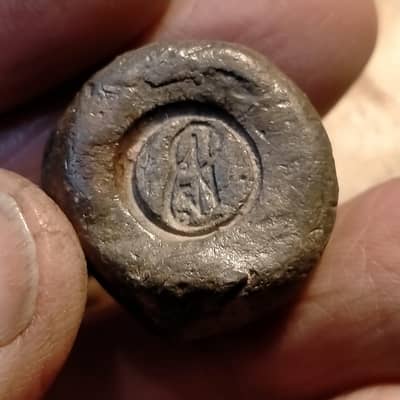 Hand made old rare antique stamp