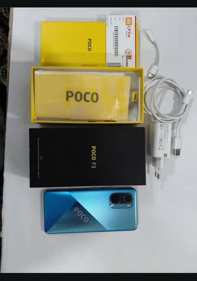 POCO F3 8/256 10/10 box Charger Snap 870+