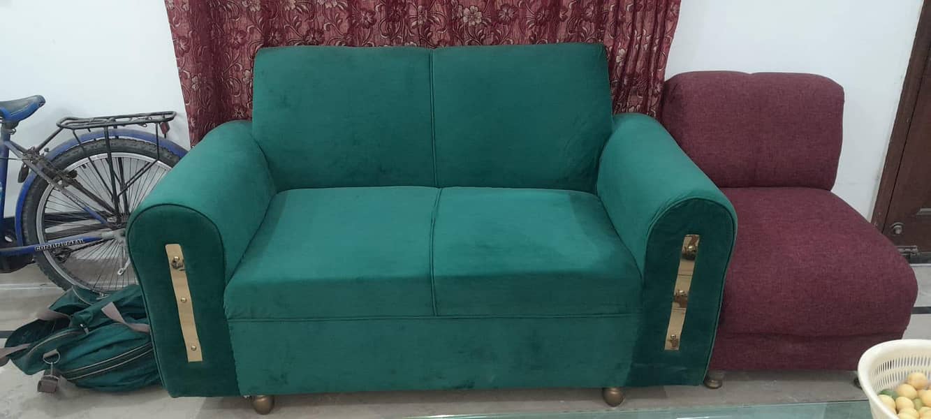 Sofa Set , Nice Condition , 3+2+1 2