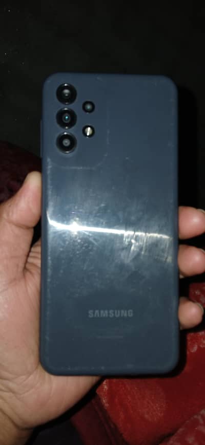 sumsung galaxy a13 with box and charger