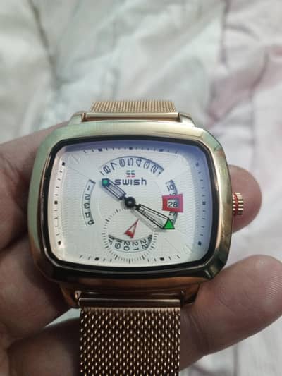 swish watch unique design