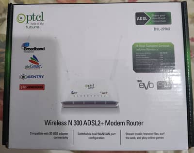 brand new ptcl 2 antenna router  best for homes