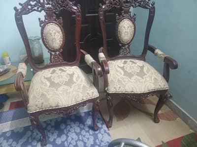 Chairs and console table( negotiable)