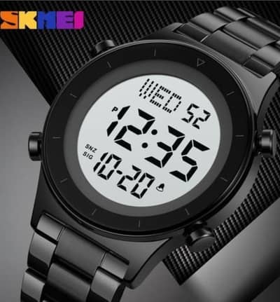 Skmei – 2079 – Digital Electronic Waterproof Multifunctional – Black