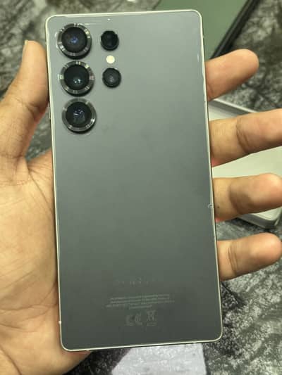 Samsung S25 ULTRA Just Box open with full box