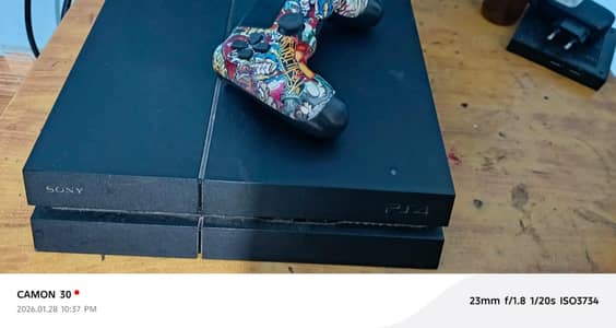 Playstation 4 with box