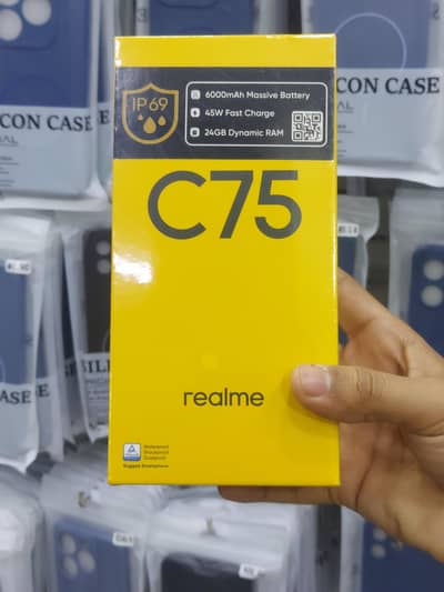 Realme C75  8/256gb box pack