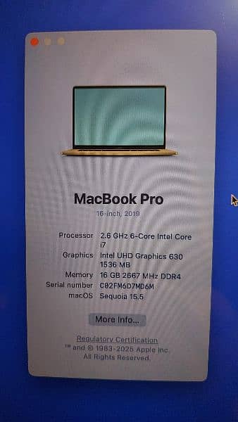 MacBook Pro 16-inch, 2019
