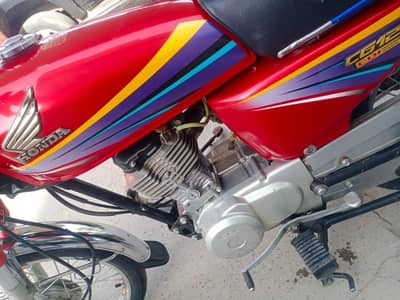 bikeHonda 125 CG model 2009 contact my WhatsApp 03, 14,760,8930