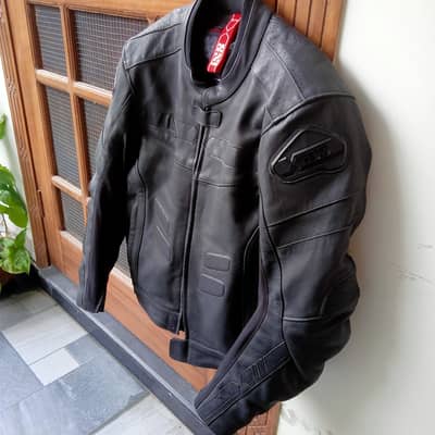 Bikers Leather safety jacket for sale in WAH CANTT.