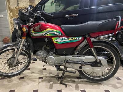 honda CD 70 in full new condition