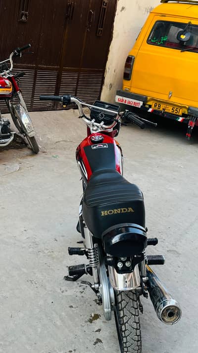 honda cg 125 brand new total geniu non accidental