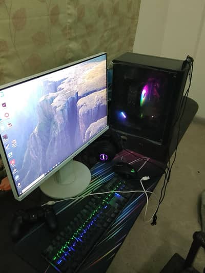 1660 6gb full build with monitor and accessories