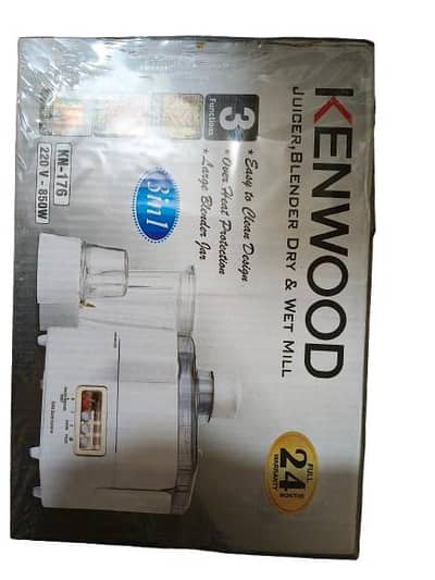 New 3 in 1 juicer in glass