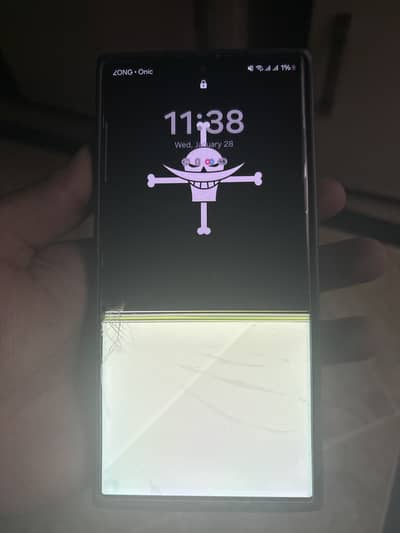 Reasonable only panel broken s23 ultra