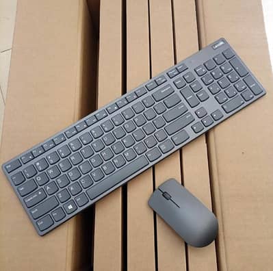 Lenovo ultraslim (12mm) wireless Rechargeable keyboard & mouse Combo