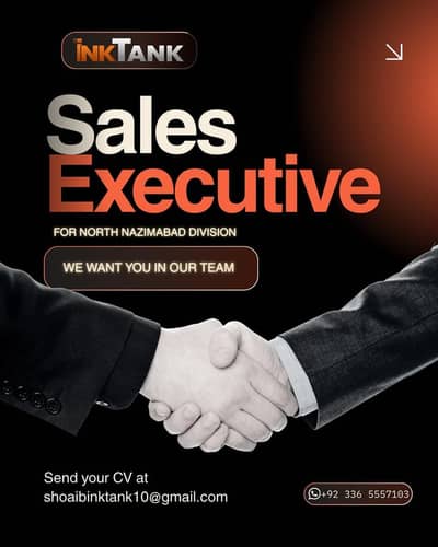Hiring Sales Executives at Inktank Designs
