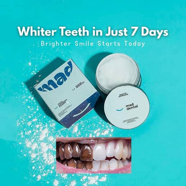 Mad Dental Teeth Whitening Powder