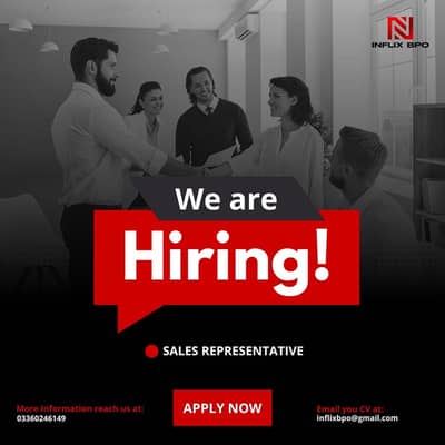 Sales Representative Hiring