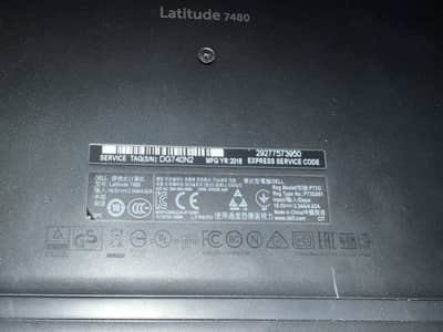 Dell Brand Laptop Core i7 VPro 7th Generation 16 GB