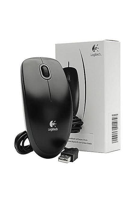 logitech Usb wired Mouse 0