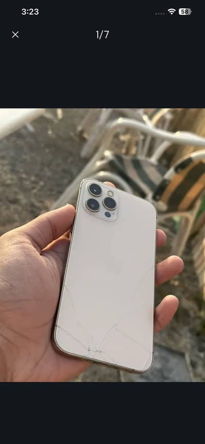 Iphone 12 pro max sim working 128 factory unlocked